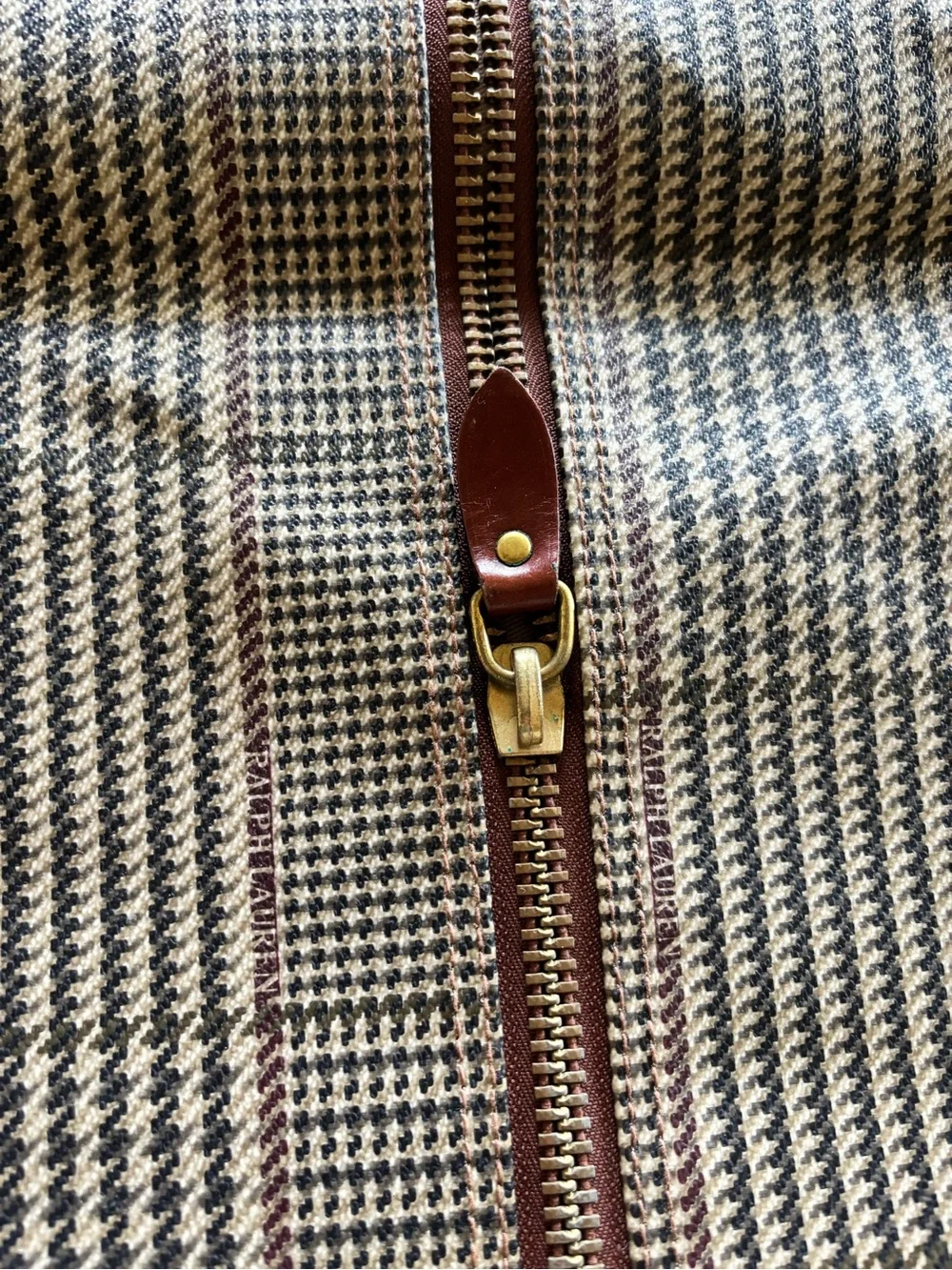 Polo Ralph Lauren Plaid Garment Bag